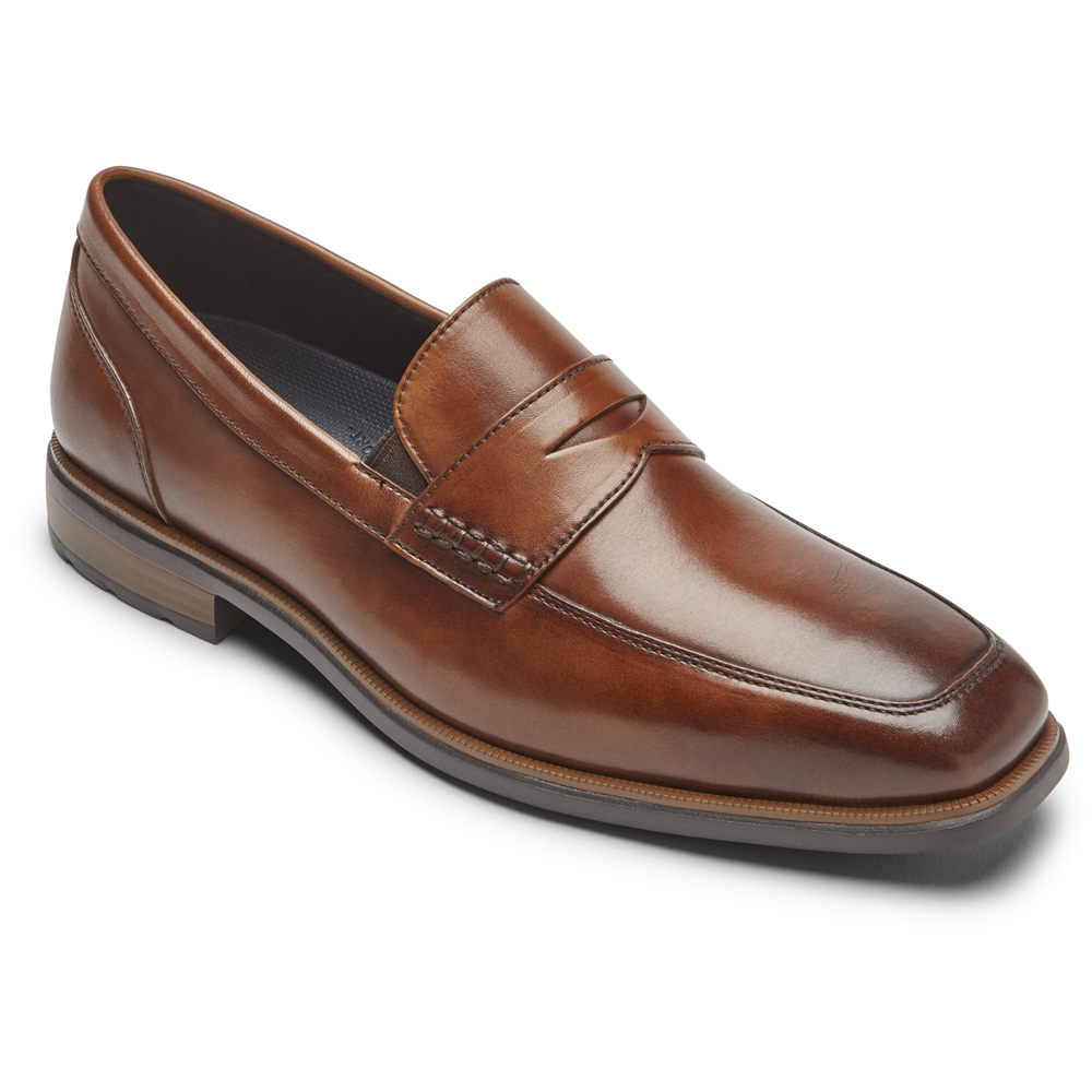 Mocassins Rockport Homem Marrom - Dres Sports Business 2 Penny - 84152NOLI